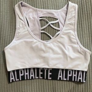 **SOLD ON MERCARI** Alphalete Criss Cross Bra